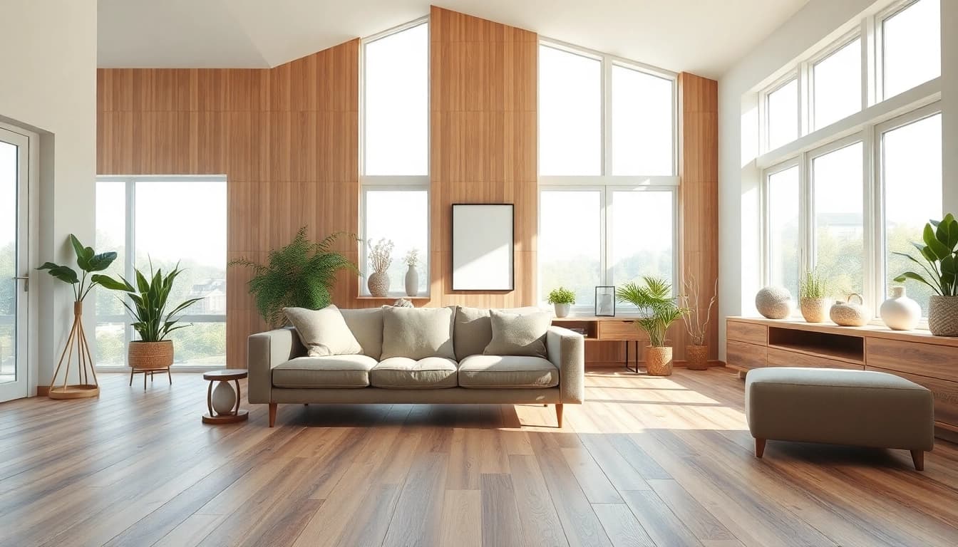 Discover elegant lvp flooring near me in a beautifully styled living room with natural light.