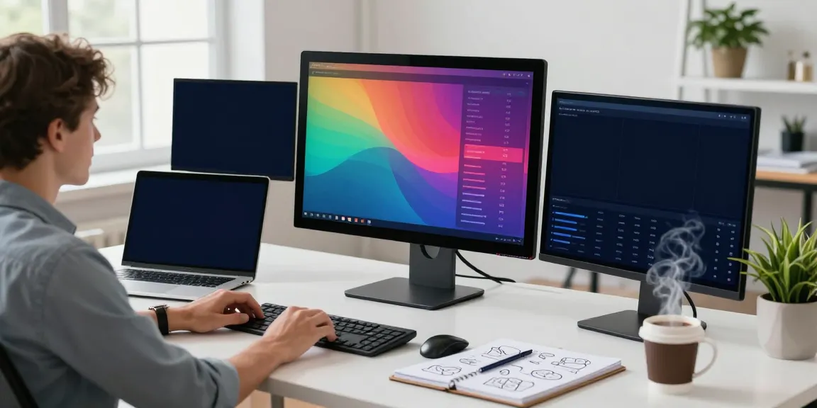 Digital marketing workspace showcasing instant indexing tools and analytics.