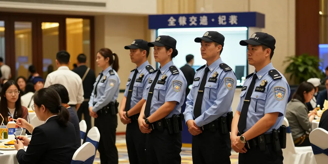 Corporate Security professionals providing trusted service at a local event, ensuring safety and comfort.