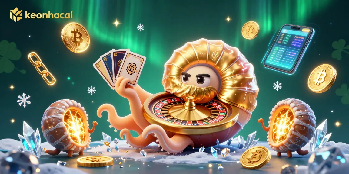 Engage with keonhacai's thrilling casino experience illustrated in vibrant 3D graphics.