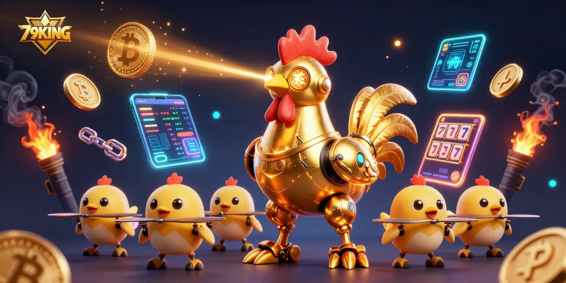 Engage with vibrant gameplay at 79KING's online casino featuring dynamic characters and neon elements.
