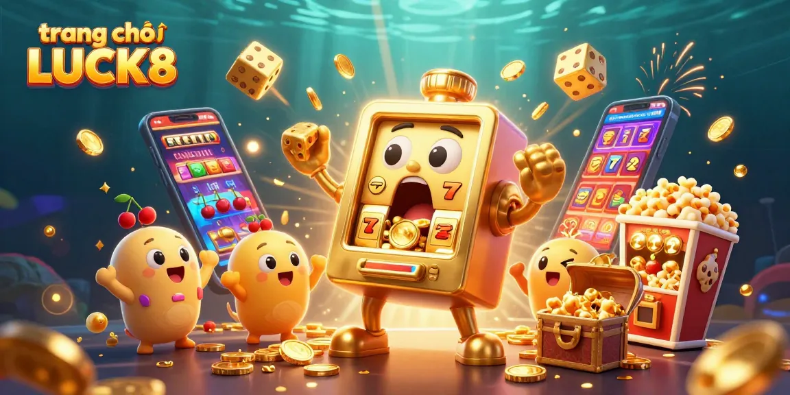 Experience the thrill of winning at trang chủ LUCK8 with golden slot machines and explosive jackpots!