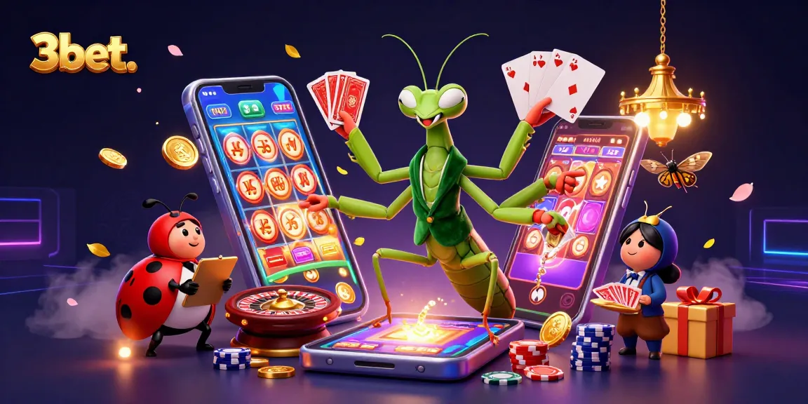 Engage with thrilling moments at 3bet. as a giant mantis card sharp dazzles players with card tricks and luxurious gameplay.