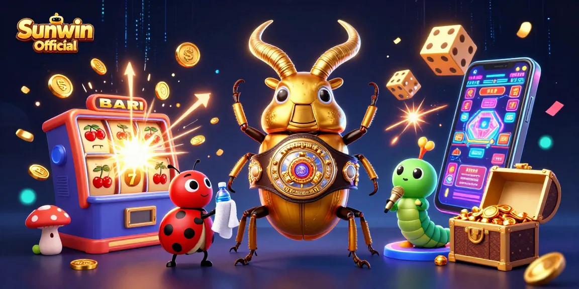 Experience thrilling gameplay at Sunwin Official with vibrant slot machines and unique characters.