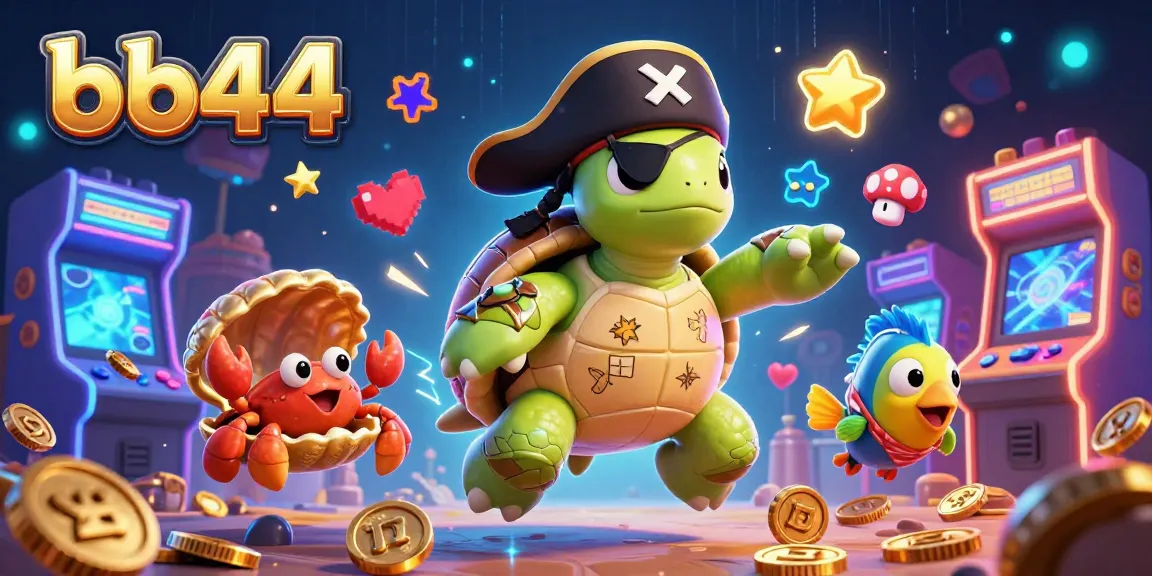 Play games at bb44 and win unique treasures with vibrant characters and colorful arcade elements.