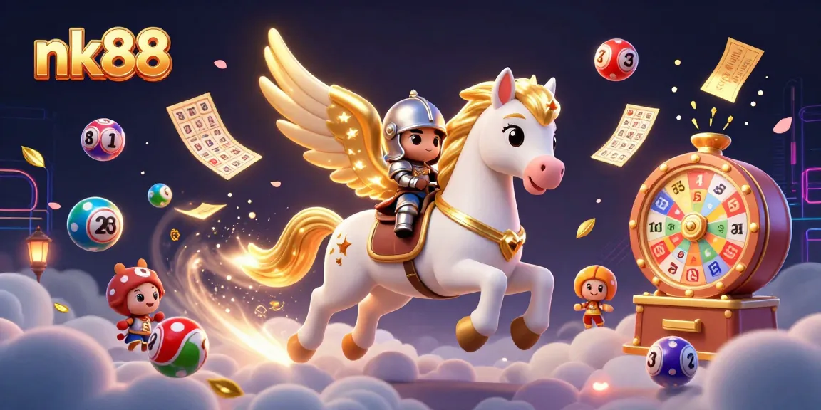 Experience thrilling wins at nk88, where the celestial horse and knight guide your fortune in a vibrant casino atmosphere.